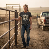 Texas Frontier Heritage Badge T-shirt