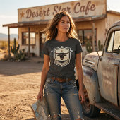 Texas Frontier Heritage Badge T-shirt