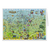 Texas Fun Map (Voorkant Horizontaal)