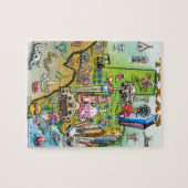 Texas Fun Map Legpuzzel (Horizontaal)