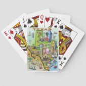 Texas Fun Map Pokerkaarten (Achterkant)