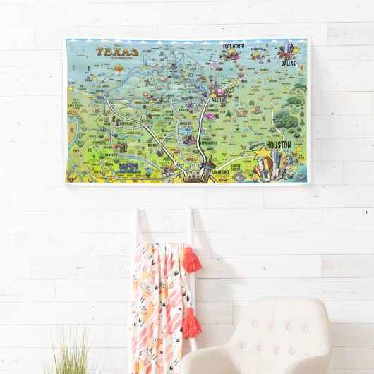 Texas Fun Map Spandoek (Insitu)