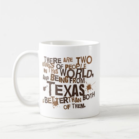 Texas (Funny) Gift Koffiemok (Links)