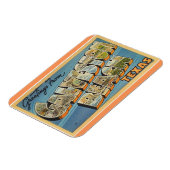 Texas, Galveston Beach Magnet Magneet (Linkerzijde)