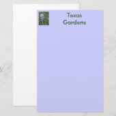 Texas Gardens - Bluebonnet Briefpapier (Voorkant / Achterkant)