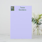 Texas Gardens - Bluebonnet Briefpapier (Staand voorkant)