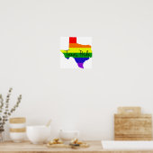 Texas Gay Pride Poster (Keuken)