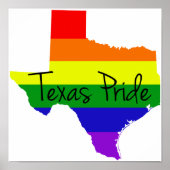 Texas Gay Pride Poster (Voorkant)