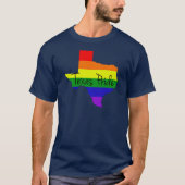 Texas Gay Pride T-shirt (Voorkant)