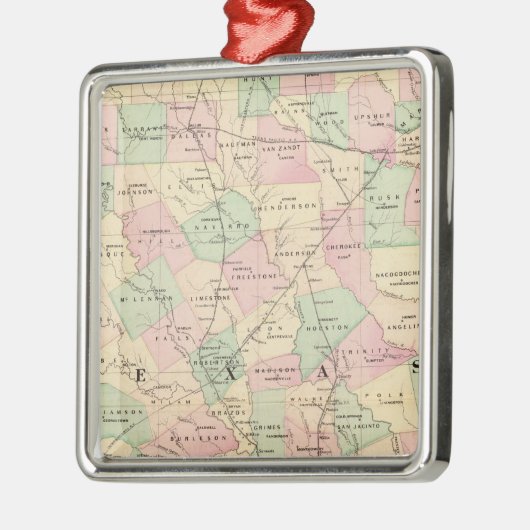 Texas gedeelte metalen ornament (Links)