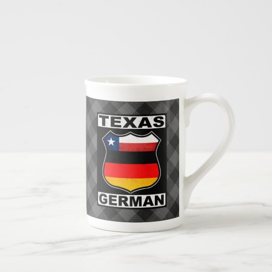 Texas German American Porselein Kop (Rechts)