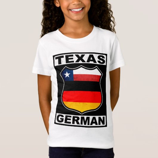 Texas German American T-shirt (Voorkant)