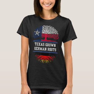 Texas geteeld met Duitse wortels Duitsland T-shirt