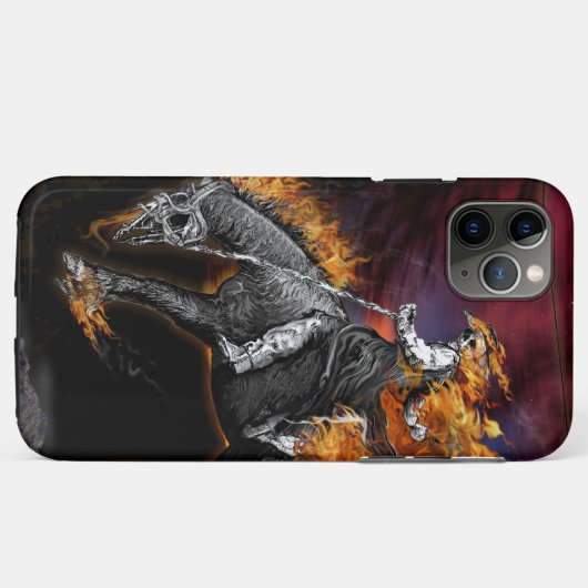 Texas Ghost Rider Case-Mate iPhone Case (Achterkant (horizontaal))
