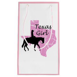 Texas Girl Horseback Pink SGB Klein Cadeauzakje