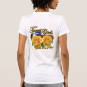 Texas Girls "Yellow Rose of Texas" T-shirt (Achterkant)