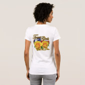 Texas Girls "Yellow Rose of Texas" T-shirt (Achterkant volledig)