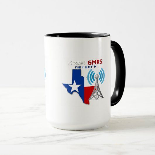 Texas GMRS. Netwerk - de Mok van twee Toon (Voorkant rechts)