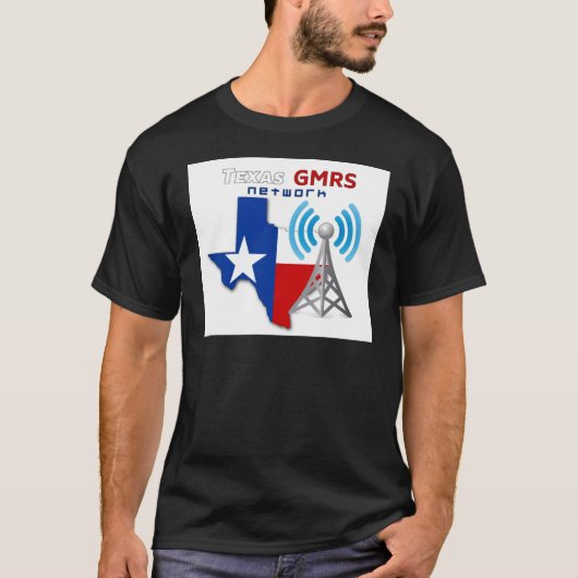Texas GMRS. Network T-shirt (Voorkant)