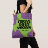 Texas Goes Vegan Tote Bag (Dichtbij)