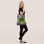 Texas Goes Vegan Tote Bag (Op model)