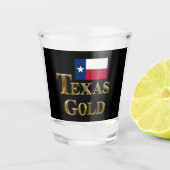 TEXAS GOLD SHOT GLAS (Voorkant)