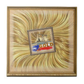 Texas gold tegeltje (Voorkant)