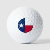 Texas Golf Balls, staatsvlag / patriotten Golfballen (Voorkant)