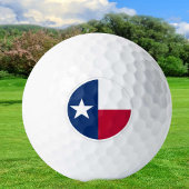 Texas Golf Balls, staatsvlag / patriotten Golfballen