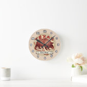 Texas gordeldier  ronde klok (Huis)