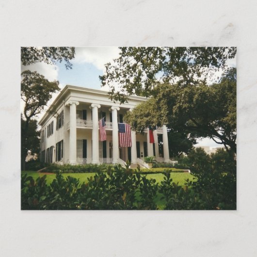 TEXAS GOVERNORS MANSION BRIEFKAART (Voorkant)