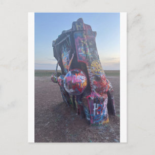 Texas Graffiti Route 66 Kunst Briefkaart