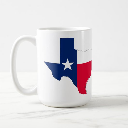 Texas Graphic & Texas Trail op witte Mok (Links)