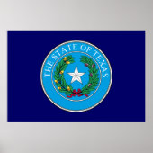 Texas Great Seal Poster (Voorkant)
