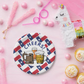 TEXAS Great Texan Beer Papieren Bordje (Feest)