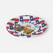 TEXAS Great Texan Beer Papieren Bordje (Gekanteld)