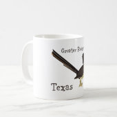 Texas Greater Roadrunner Koffiemok (Voorkant links)