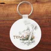 Texas Green Tree Sleutelhanger (Voorkant)