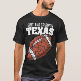 TEXAS GRIT AND GRIDIRON - DALLAS FOOTBALL T-SHIRT