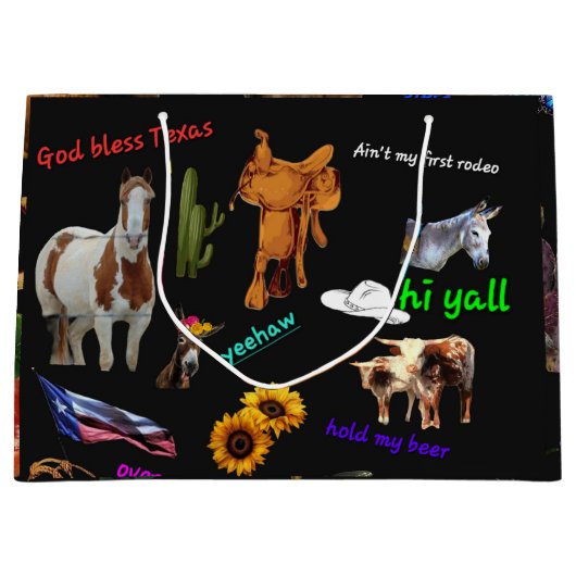 Texas Groot Cadeauzakje (Voorkant)