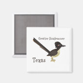 Texas Grote Renkoekoek Magneet (Voorkant / Achterkant)