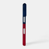 Texas Grunge- Lone Star-vlag iPhone 16 Hoesje (Rechterkant)