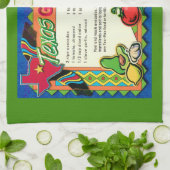 Texas Guacamole Recept Theedoek (Gevouwen)