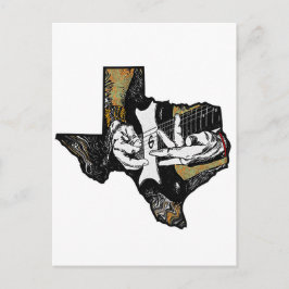 Texas Guitar Briefkaart