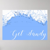 Texas Gulf Coast Poster Art (Voorkant)