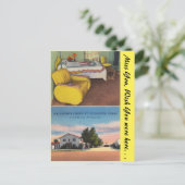 Texas, Hallford's Court, Ft. Stockton Briefkaart (Staand voorkant)