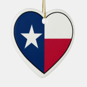 Texas Heart Ornament voor kerstboom (Rechts)