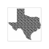 Texas Hearts Rubberstempel (Afrduk)