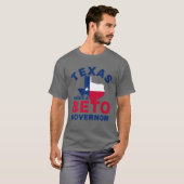 Texas heeft een Beto-gouverneur nodig - O'rourke 2 T-shirt (Voorkant volledig)