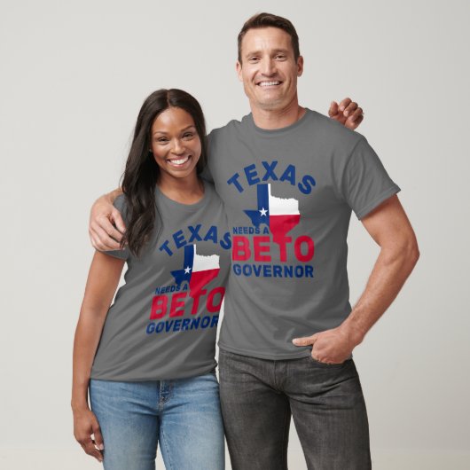 Texas heeft een Beto-gouverneur nodig - O'rourke 2 T-shirt (Unisex)